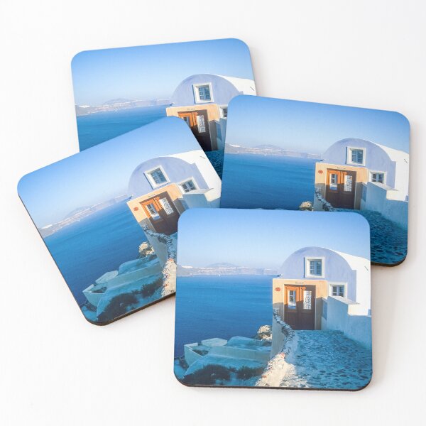 Item preview, A room with a view - Santorini designed and sold by Sue McLeod.