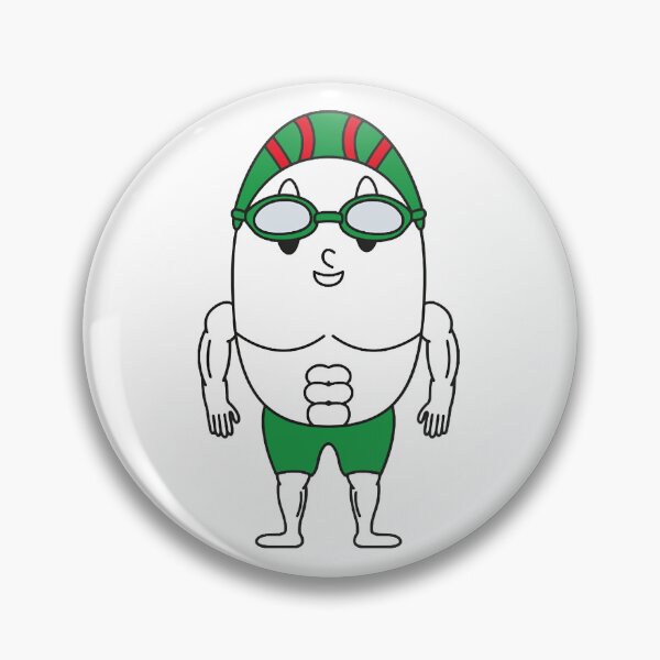 Item preview, Swimmer Egg    designed and sold by termakotz.