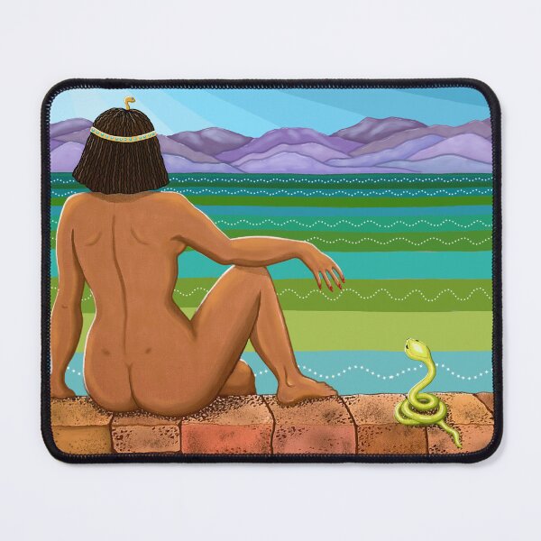 Item preview, Cleopatra sunning her little asp on the Northern Wall designed and sold by Soozie Wray.