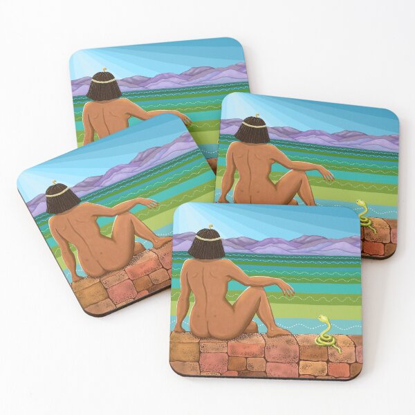Item preview, Cleopatra sunning her little asp on the Northern Wall designed and sold by Soozie Wray.