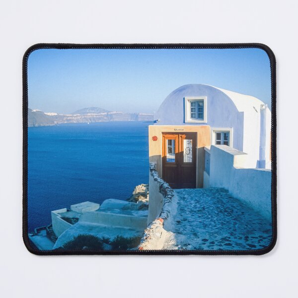 Item preview, A room with a view - Santorini designed and sold by Sue McLeod.