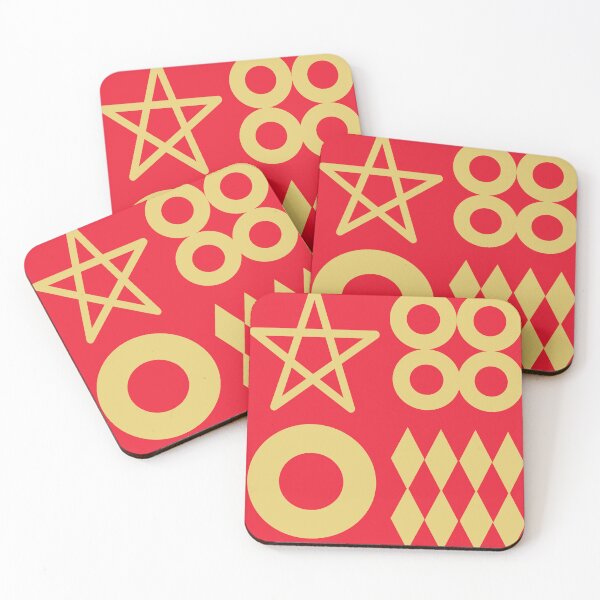Item preview, Pagan Neo Geo - Pentagram Star - Geometric Pattern Texture - Rock Punk Goth - Skulls designed and sold by CattlettArt.