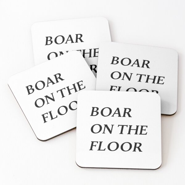 Item preview, Boar on the floor transparent succession qoute   designed and sold by GeorgePra.