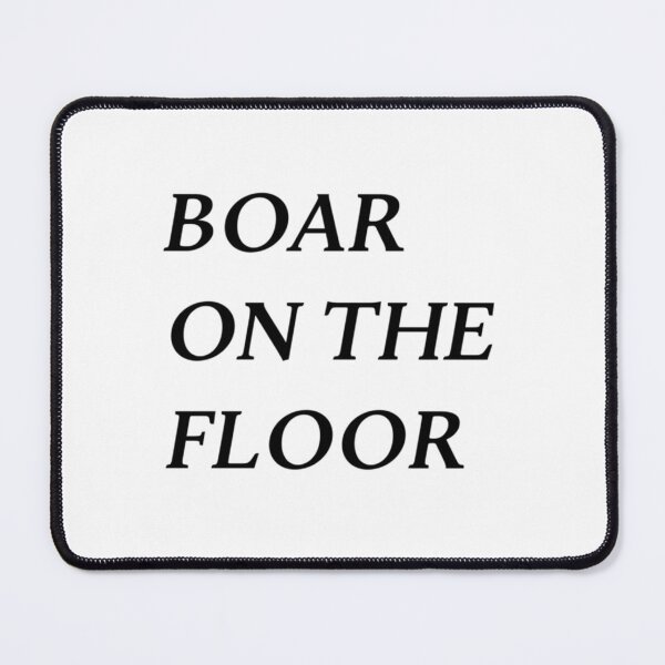 Item preview, Boar on the floor transparent succession qoute designed and sold by GeorgePra.