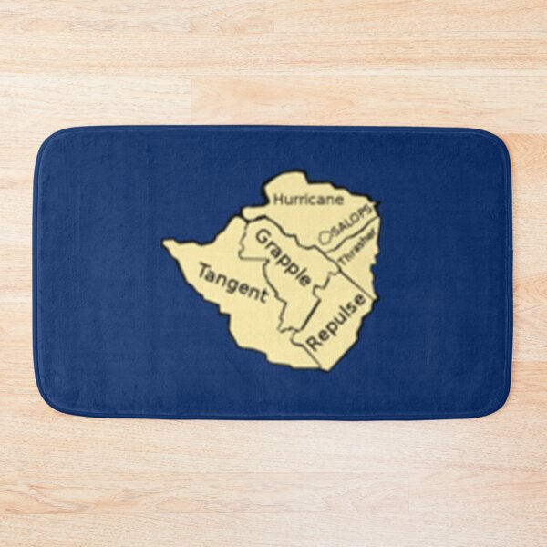 Item preview, Rhodesian Bush War Operational Areas   designed and sold by AndDollss.