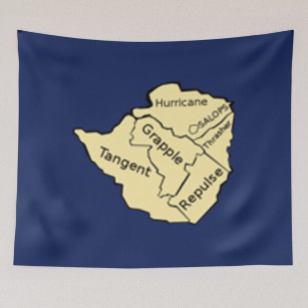 Item preview, Rhodesian Bush War Operational Areas   designed and sold by AndDollss.