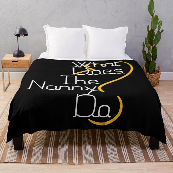 Item preview, What Does The Nanny Do, Nanny, Babysitter, Funny designed and sold by DukeSTaurus.