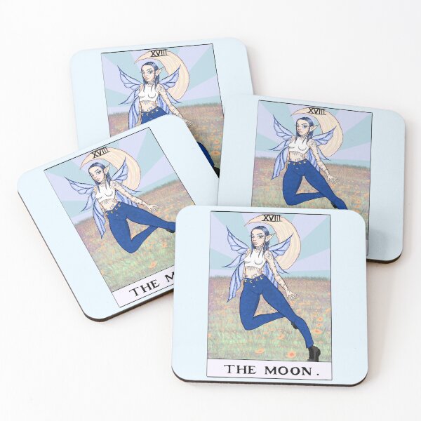 Item preview, Tarot Collection - The Moon designed and sold by UrGothMumsArt.