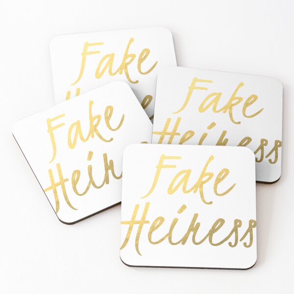 Item preview, Fake Heiress - Faux Gold Foil designed and sold by tshirtstylist.