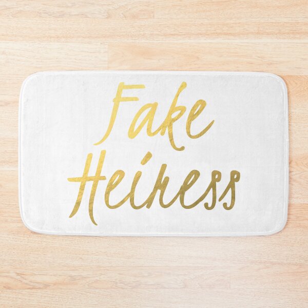 Item preview, Fake Heiress - Faux Gold Foil designed and sold by tshirtstylist.
