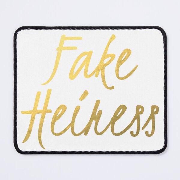Item preview, Fake Heiress - Faux Gold Foil designed and sold by tshirtstylist.
