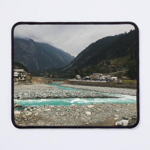 Item preview, Clear Water River Stones & Mountains designed and sold by Saim-Photos.