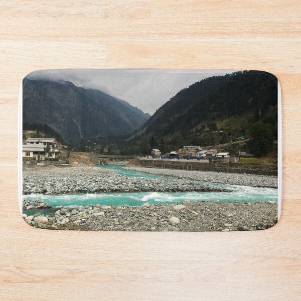 Item preview, Clear Water River Stones & Mountains designed and sold by Saim-Photos.