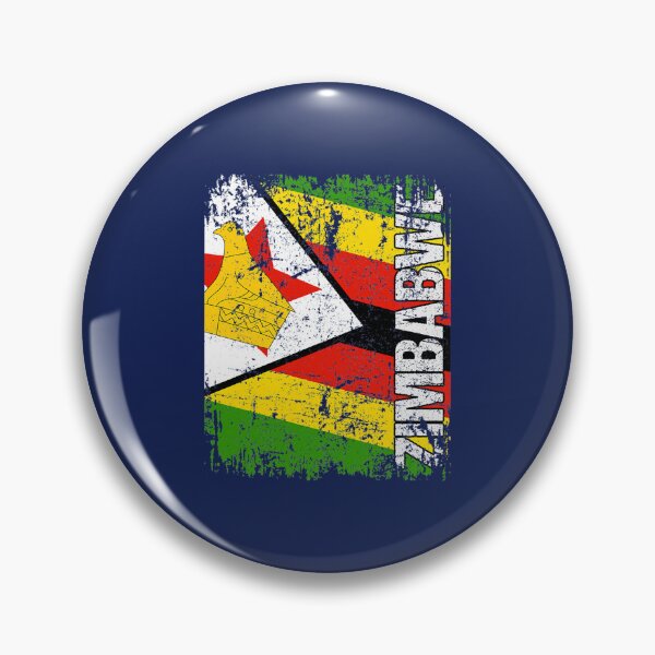 Item preview, ZIMBABWE Big Flag Vintage Distressed ZIMBABWE   designed and sold by AndDollss.