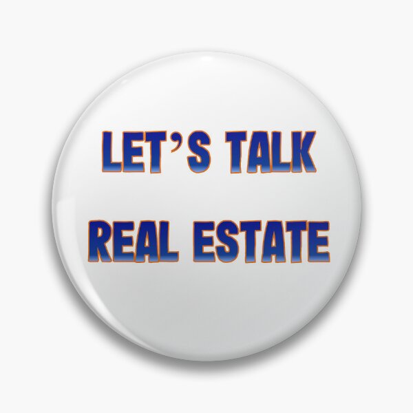 Item preview, Let's Talk Real Estate in Navy  designed and sold by LeslieMac713.