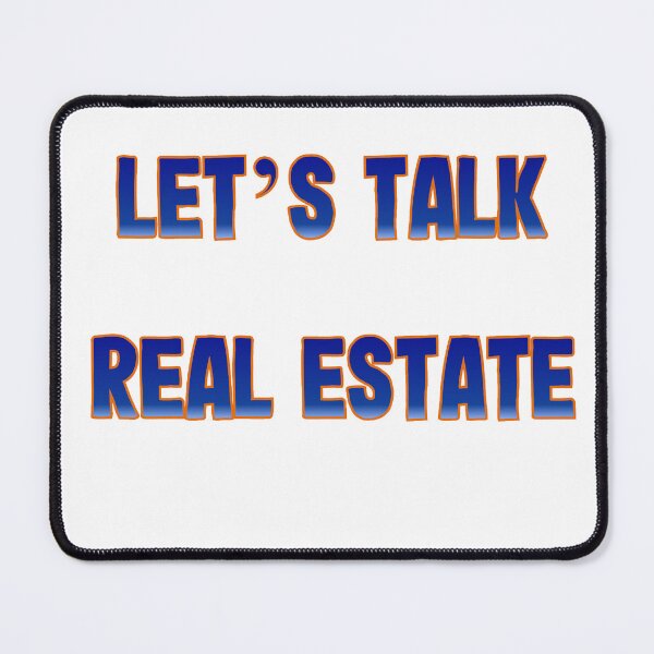 Item preview, Let's Talk Real Estate in Navy  designed and sold by LeslieMac713.