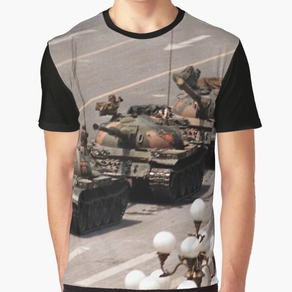Man, Tiananmen Square" Graphic T-Shirt for Sale by nicolekrouse | Redbubble