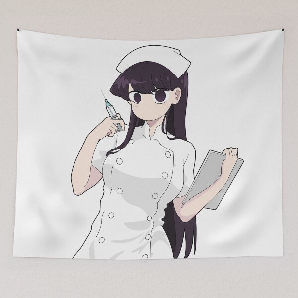 Item preview, Komi-san wa Nurse desu designed and sold by ChibiCheems.