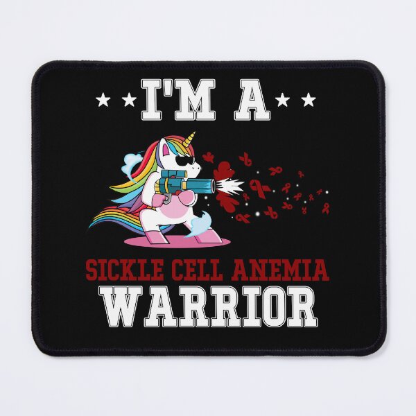 Item preview, Funny Unicorn I'm A Sickle Cell Anemia Warrior designed and sold by heppenp.