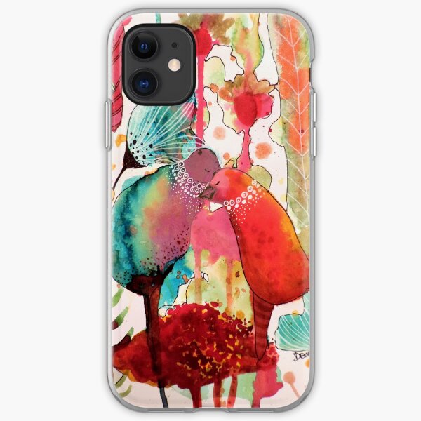 les mots doux iPhone Soft Case