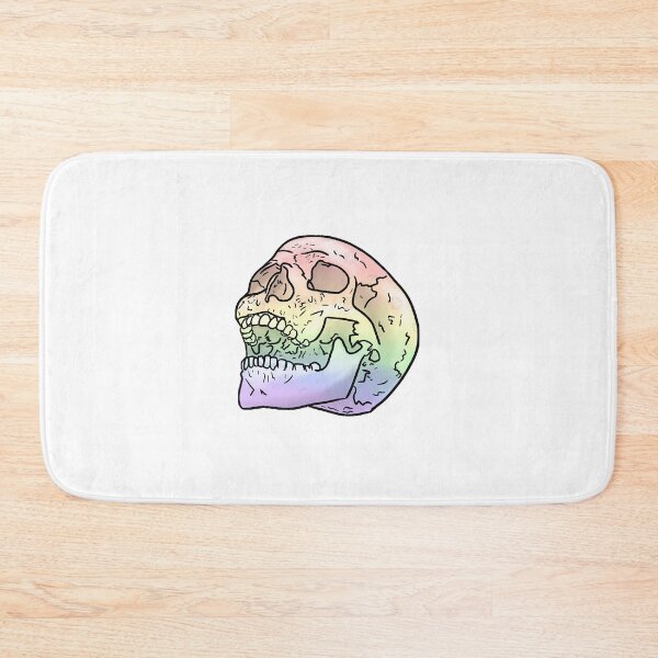 Item preview, Pastel Rainbow Skull  designed and sold by termakotz.