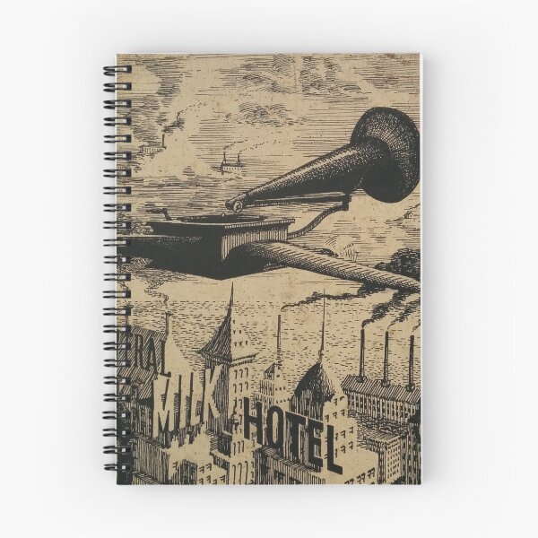 Artikelvorschau, Neural Milk Hotel Band Musik Band Music Logo entworfen und verkauft von boasongm37.