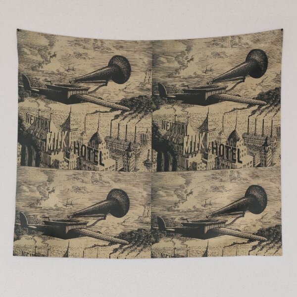Item preview, Neural Milk Hotel Band music Band Music Logo designed and sold by boasongm37.