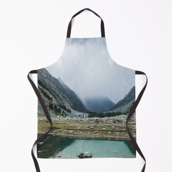 Item preview, Calm Water Lake Clouds Rocky Mountains designed and sold by Saim-Photos.