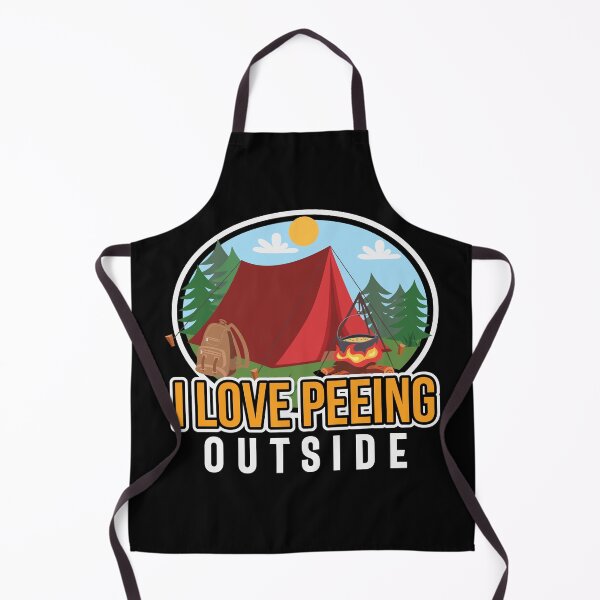 Item preview, I Love Peeing Outside | Camping | Hiking Retro designed and sold by KrisSidDesigns.