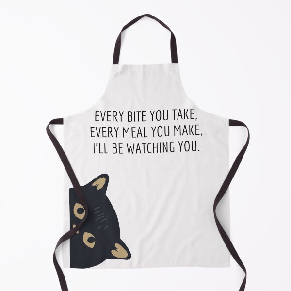 Item preview, Every Bite You Take, Every Meal You Make, ILL Be Watching You-Funny Cat-Cat Lover-Every Breath You Take-Song Lyrics designed and sold by SighFly52.