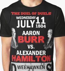 Hamilton Vs Burr Graphic T-Shirt