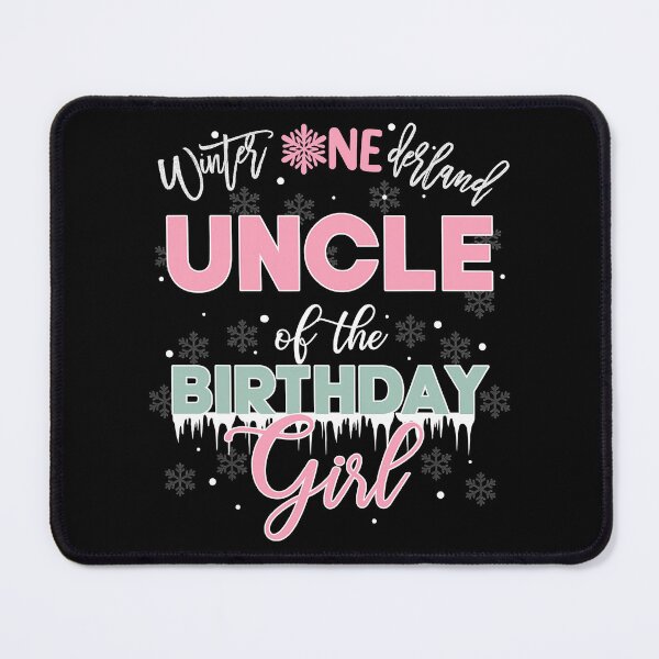Item preview, Winter Onederland Uncle Of The Birthday Girl designed and sold by ericrichard059.