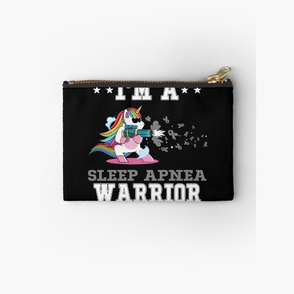 Item preview, Funny Unicorn I'm A Sleep Apnea Warrior designed and sold by heppenp.