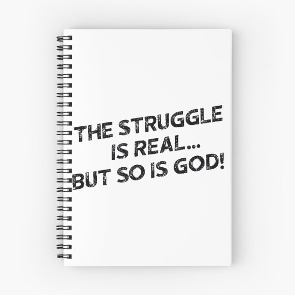 Item preview, The Struggle Is Real But So Is God designed and sold by AndernaViate.