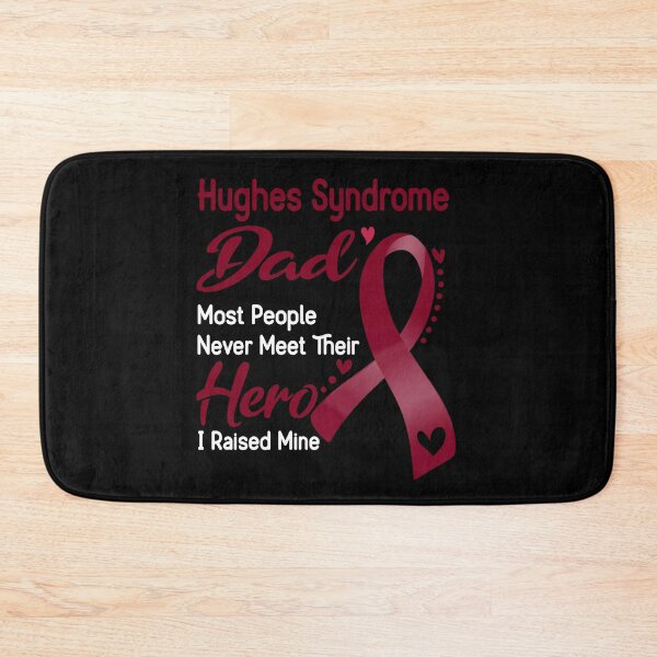 Item preview, Hughes Syndrome Dad Most People Never Meet Their Hero I Raise Mine designed and sold by tenjun16.