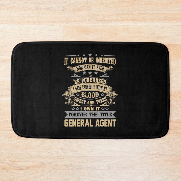 Item preview, General Agent T Shirt - Forever The Title Job Gift Item Tee designed and sold by celiagomez456.