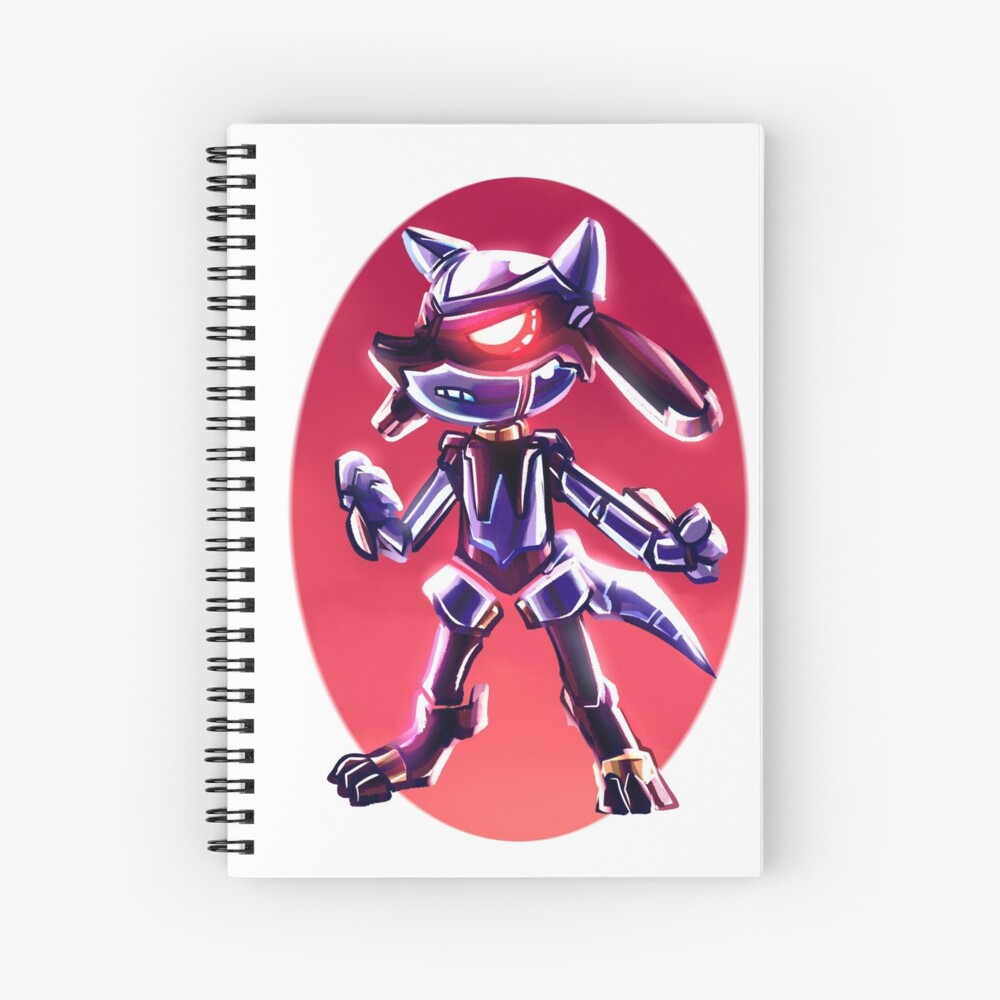 648 Meloetta Spiral Notebook for Sale by MapleRose