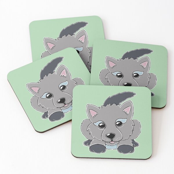 Item preview, “Alaska” 2 | Grey Wolf Pup designed and sold by LiseHoltArt.