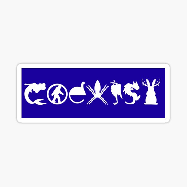 Item preview, Coexist designed and sold by disco snail.