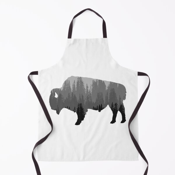 Item preview, Bison Silhouette - Forest designed and sold by Katexdes.
