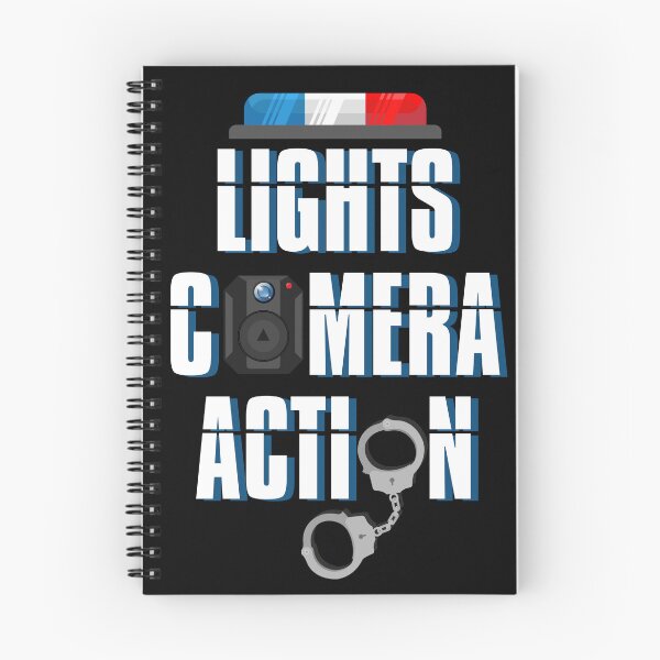 Item preview, Lights, Camera, ACTION designed and sold by OnlyCops.