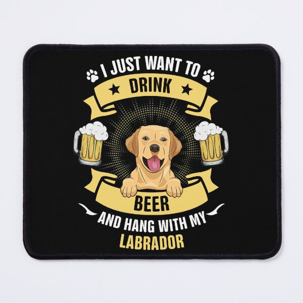 Item preview, I just Want to Drink Beer and Hang with My Labrador Retriever, Dog with Beer, Gifts for Labrador Lovers, Beer Lovers Gifts, Labrador Retro, Retro Vintage Sunset, Happy Father Day designed and sold by FreDricKawillia.