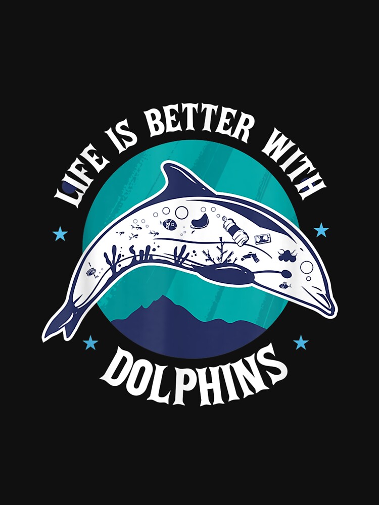 Imutobi Dolphin Ocean T-Shirt