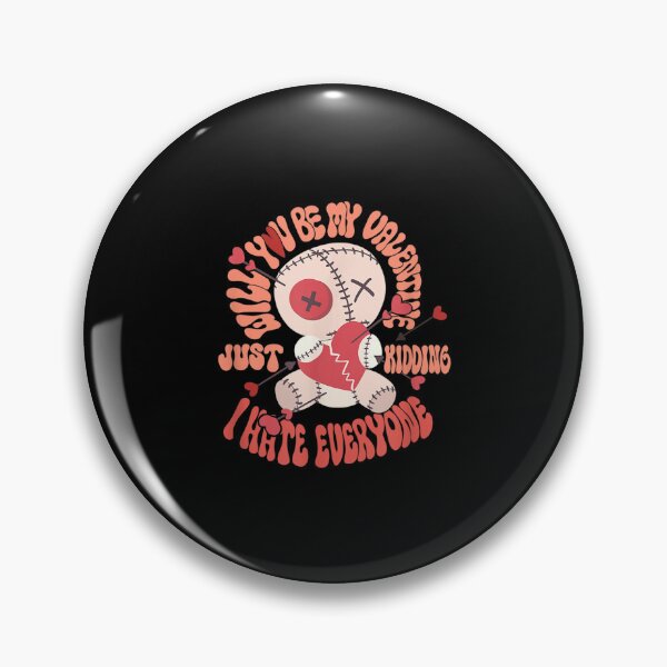 Item preview, I Hate Everyone Voodoo Doll Anti Valentine's Funny Graphic  designed and sold by laurenm233.