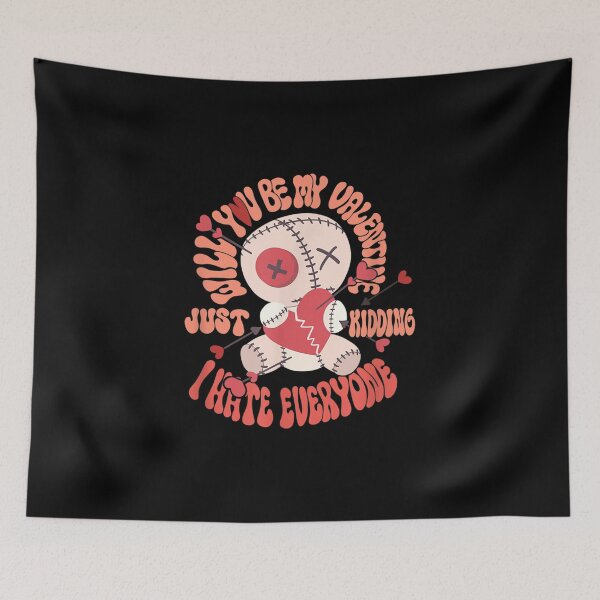 Item preview, I Hate Everyone Voodoo Doll Anti Valentine's Funny Graphic  designed and sold by laurenm233.