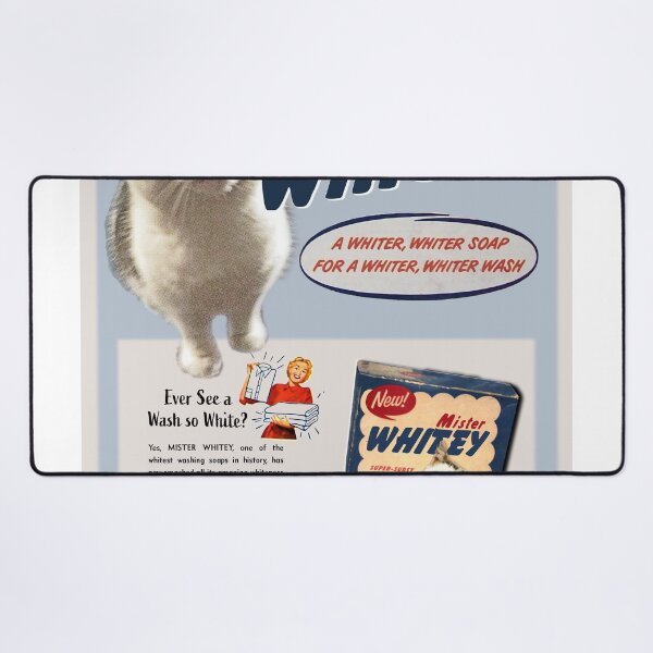 Item preview, Mister Whitey Detergent Ad designed and sold by DuckSoupDotMe.