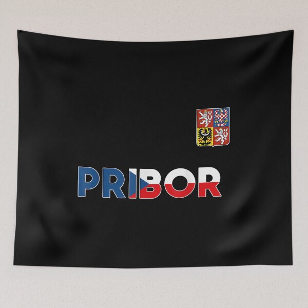 Item preview, Pribor Czech Republic Heart Flag Lion Coat Of Arm Emblem  designed and sold by laurenm233.