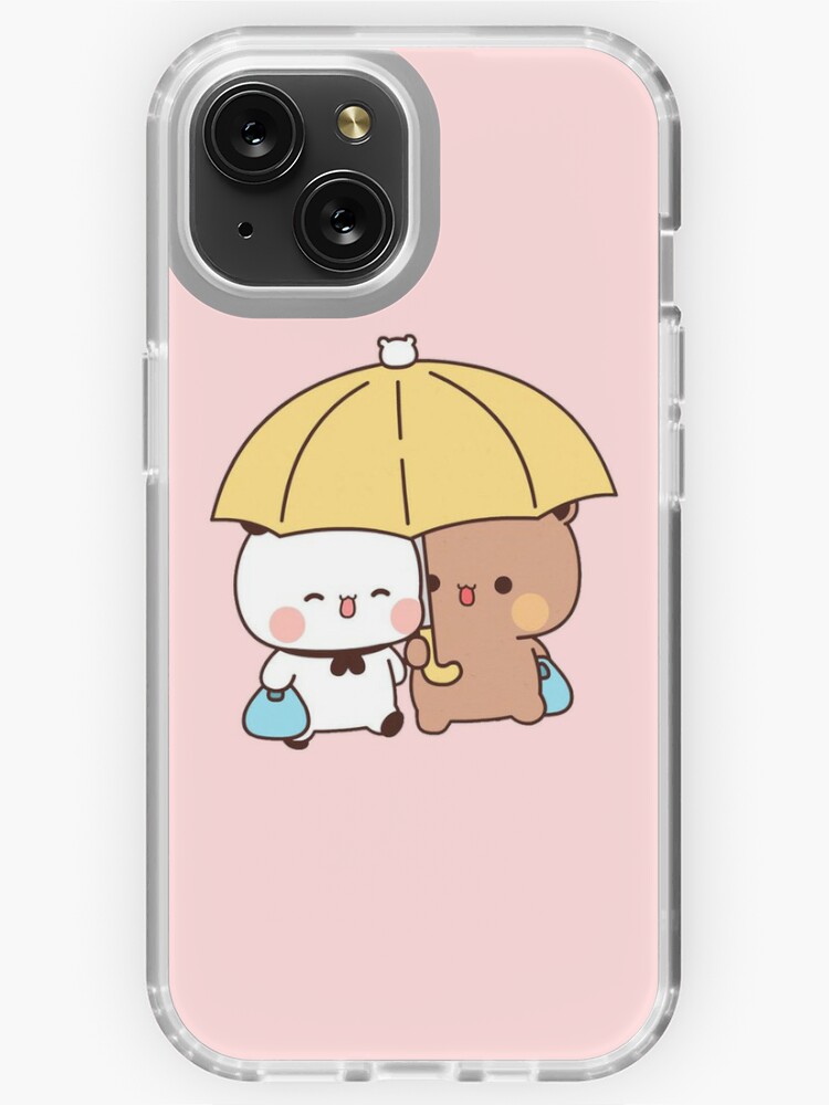 Bubu and Dudu Lovely Couple, Cute Couple Bear and Panda | iPhone Case