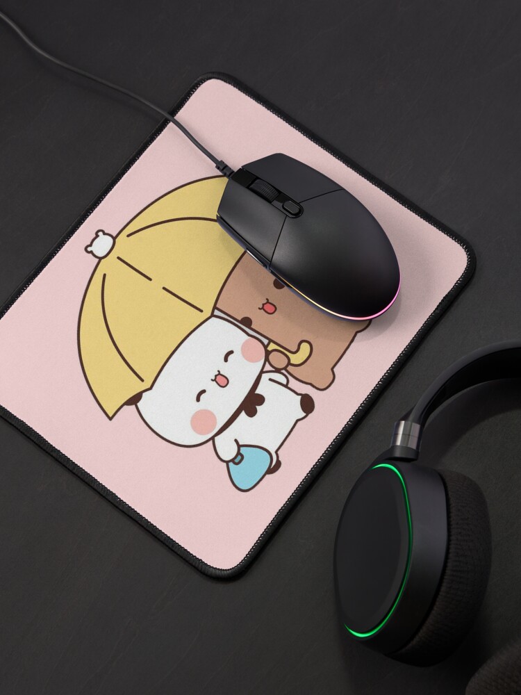 Bubu and Dudu Lovely Couple, Cute Couple Bear and Panda Mouse Pad for Sale  by Collins Gonzales