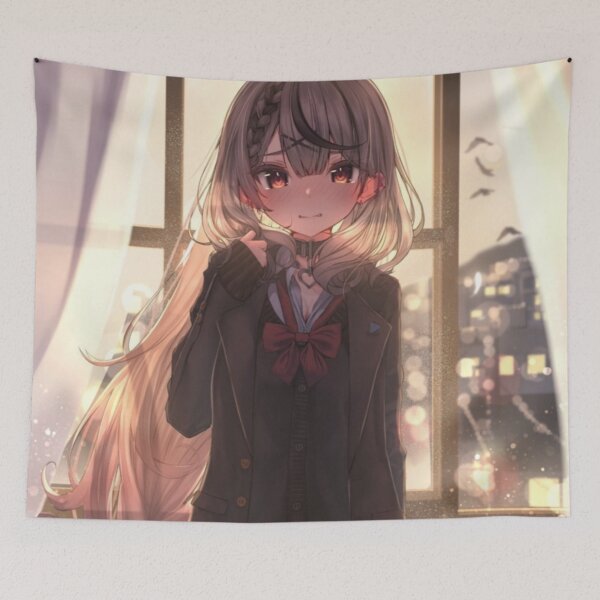 Item preview, Cute Chloe in school uniform  designed and sold by AszaAri.